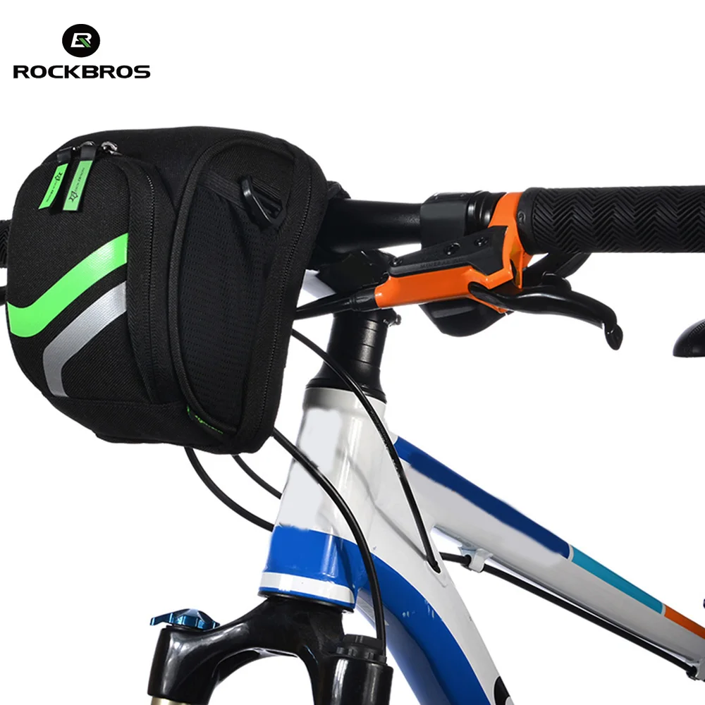 ROCKBROS MTB Bike Folding Bike Bar Bag Pouch Front Rear Bag Multi