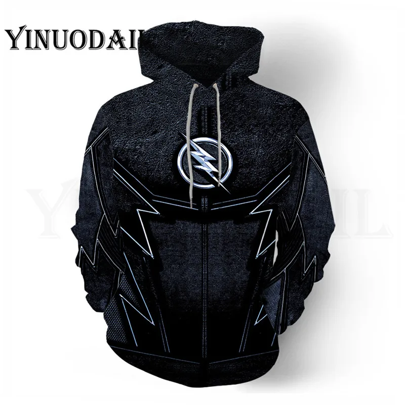 

100cm-150cm Marvel The Flash Children Hoodie 3D Printed Moving Hoodies Streetwear Hip Hop Warm Hooded Men for Kids