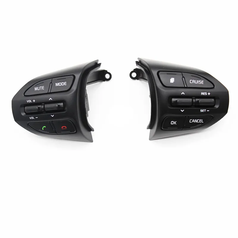 PUFEITE Steering Wheel Button For KIA K2 RIO 2017 2018 RIO X LINE Buttons Bluetooth Phone Cruise Control Volume Switch