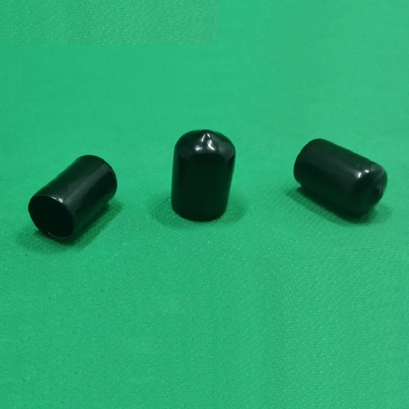 20X End Caps Thread Waterproof Cover Vinyl Rubber Steels Pole TubePipeProtectsZB