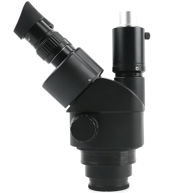  2019 3.5X 7X 45X 90X Industrial Lab Simul-focal Stereo Microscope Trinocular Microscope Set For PCB