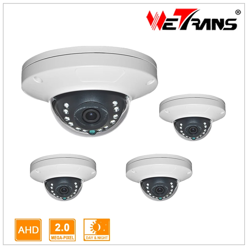 

1920 x 1080P 2.0MP CCTV AHD Camera with OSD menu Sony IMX322 IR Dome Camera Night Vision Security Cam w/ IR-Cut 4pcs TR-AHD116-3