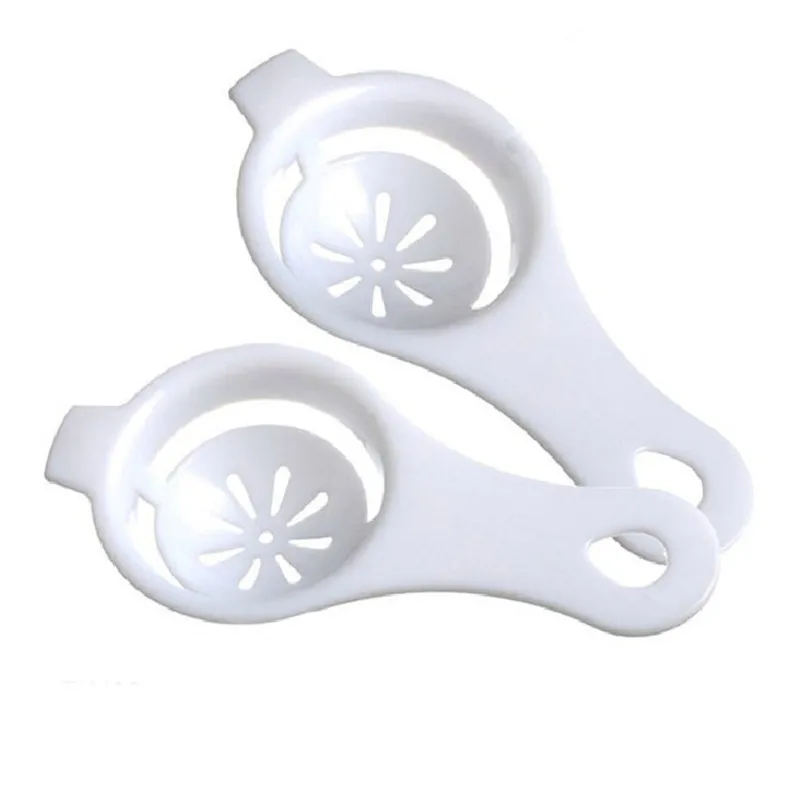 1Pcs Egg Dividers Environmental Plastic Kitchen Baking Tools Separation Spoon Egg White Egg Yolk Protein Separator