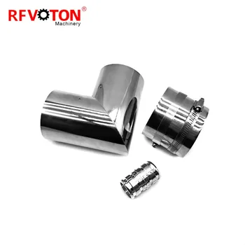 

Free shipping 3-1/8 eia right angle 90degree to 3-1/8 eia adapter