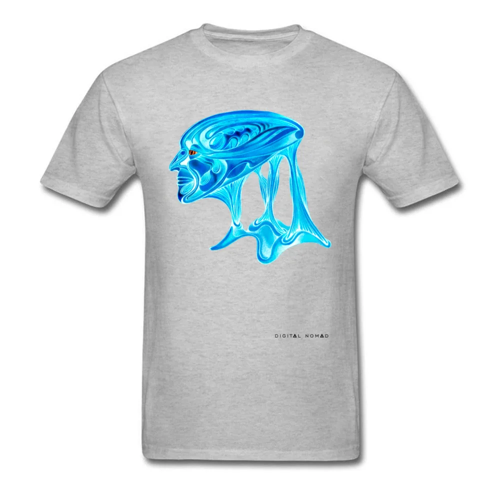 100% Cotton Adult Short Sleeve Digitalnomad Blue Engine T Shirt Personalized Tops Shirt Plain Design Crewneck Tshirts Digitalnomad Blue Engine grey