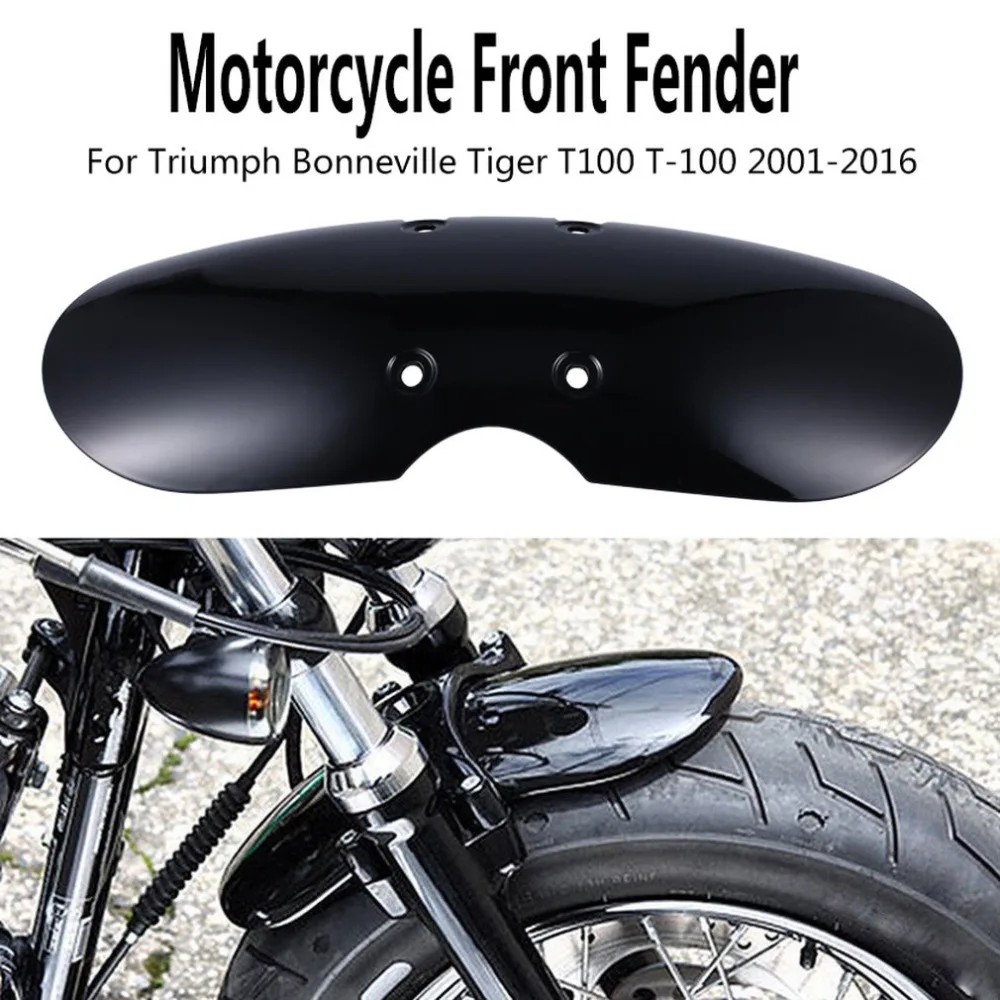Hot Motorcycle Front Fender Motorcycle Fender Sludge Mud Shield For Triumph Bonneville Tiger T100 2001-16 Thruxton Scrambler 900