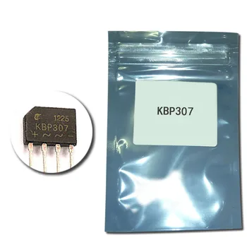 

10PCS KBP307 diode bridge rectifier 3A 1000V GBJ-4 new original