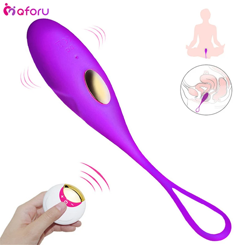 Female Vibrating Egg Vaginal Exercise Balls Remote Control Clitoris G spot Stimulator Vibrator Adult Sex Toys