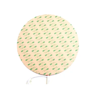 

Diameter 330*1.5mm heat bed for 3d printer 120v 450w adhesive 1 side 100k thermistor 1000mm lead wire