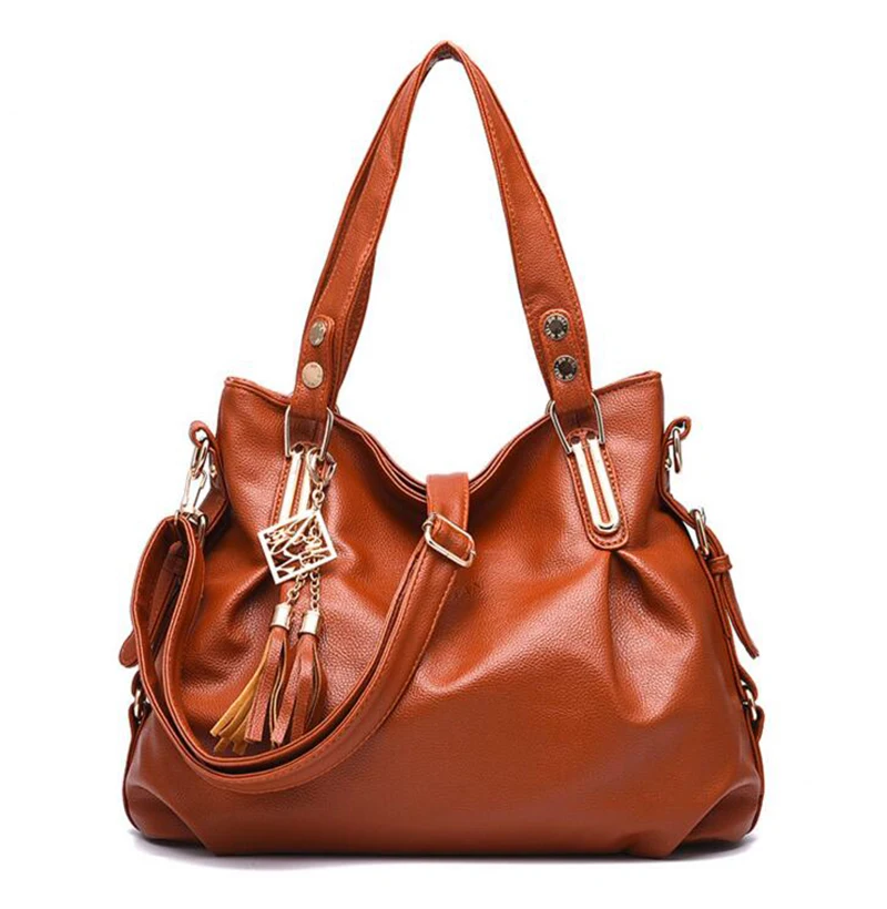 Fashion women shoulder bag High lady classic leisure bags tassel Hobos ...