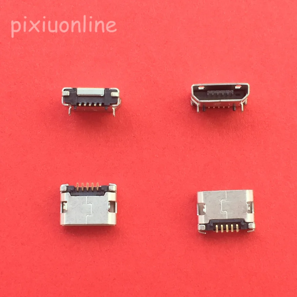 10 шт. G19Y 5 контактный разъем Micro USB гнездовой для мобильный телефон зарядки прямая