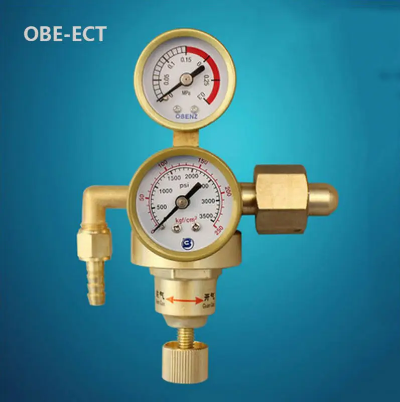 OBC ECT AR редуктор давления газа TIG расходомер сварочный регулятор датчик для