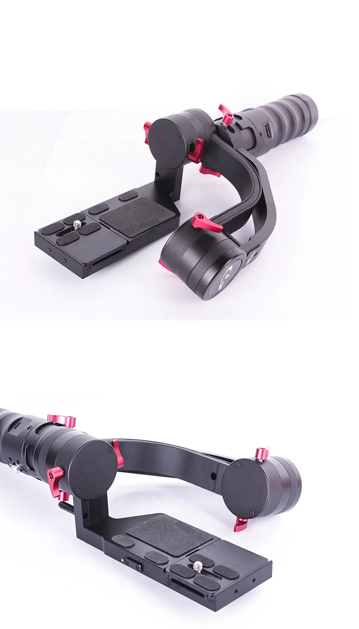 Beholder DS1 3-Axis Handhled Gimbal Stabilzier 32bit Camera Mount Support Canon 5D 6D 7D DSLR