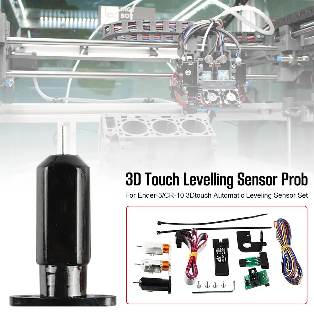 

For CR 10 Ender 3 3D Touch Levelling Sensor Set Probe Auto Level Black, White, Transparent For CR10 Ender3 Creality 3D Printer