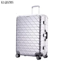 KLQDZMS 20/24/26/29 дюймов модный стиль ПК катящийся багаж чемодан на колесиках чемодан обувь для мужчин и женщин Дорожная сумка на колесах