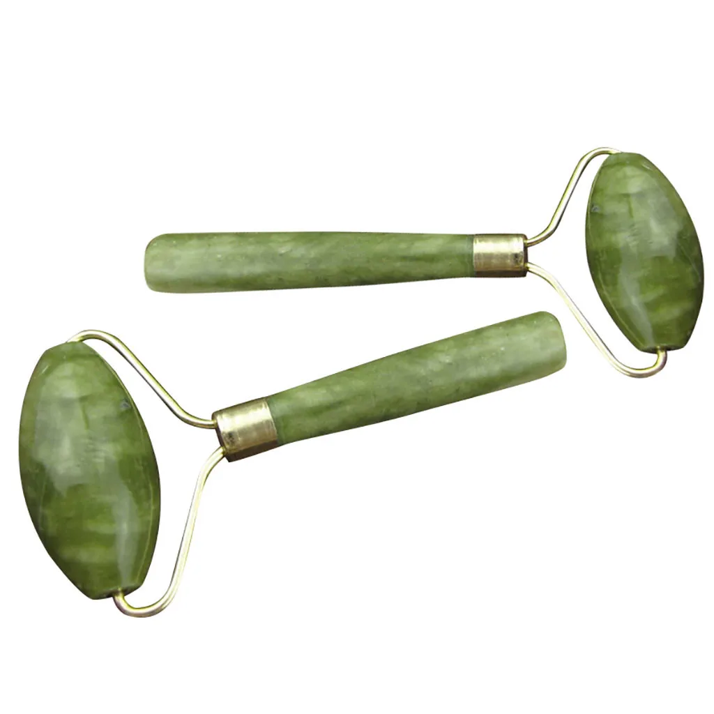 

1PCS Natural Facial Beauty Massage Tool Jade Roller Face Thin massager Relaxation Tool Dropship face massager jade roller L58