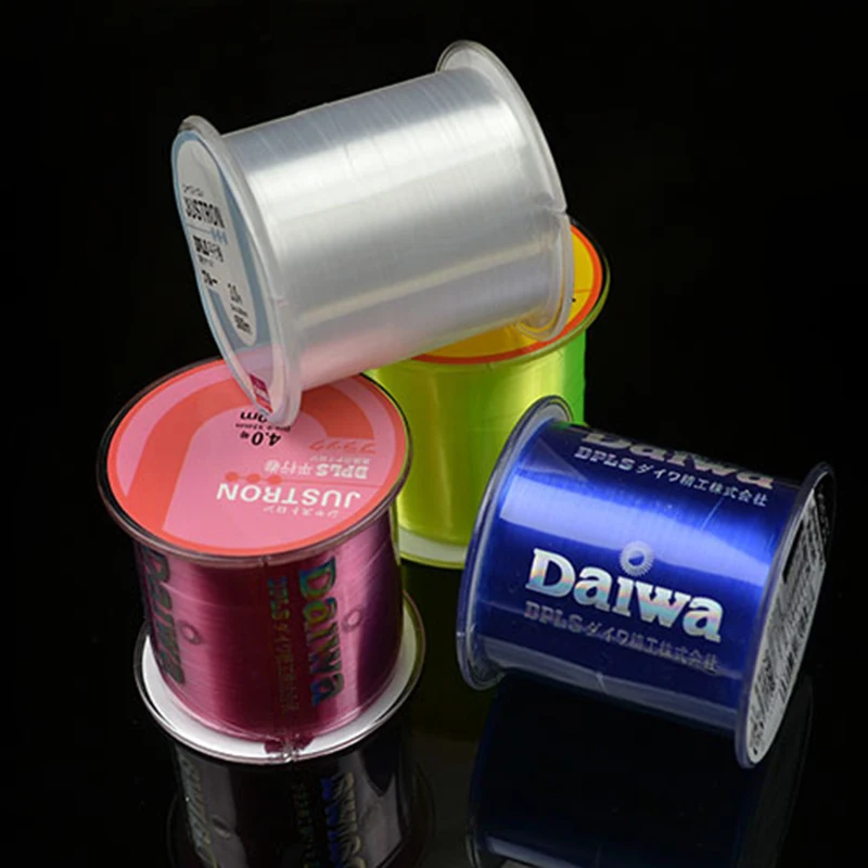 500m Nylon Fishing Line Japanese Durable Monofilament Rock Sea Fishing Line Daiwa Thread Bulk Spool All Size 4 Colors 0.4 to 8.0