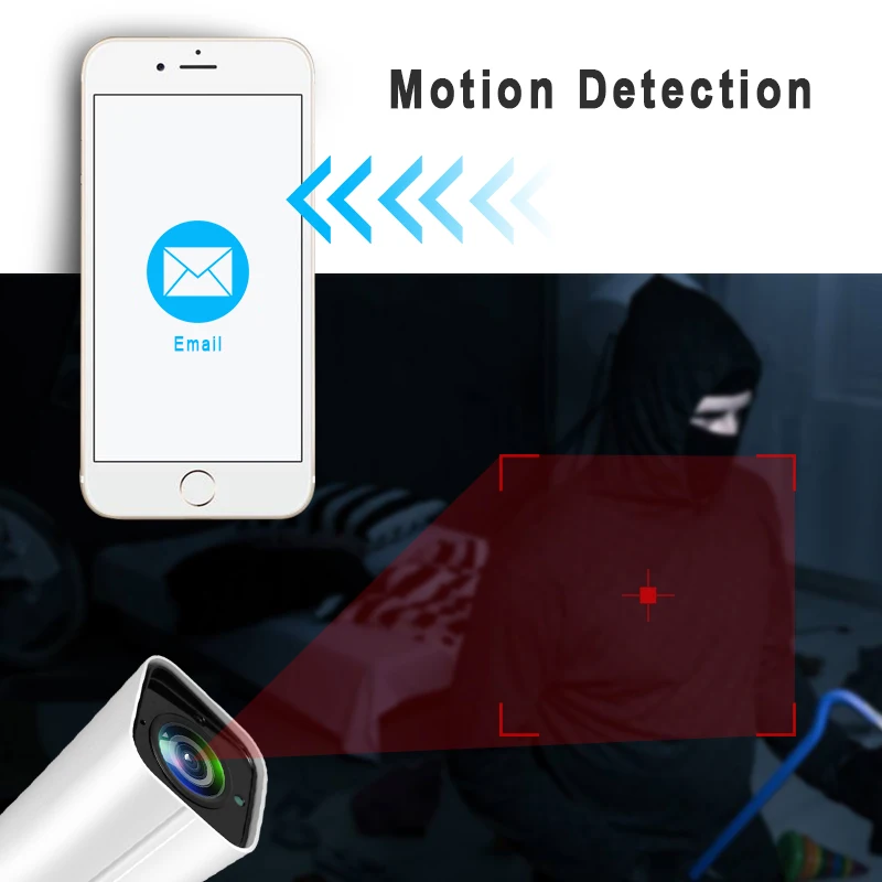 BFMore 4CH H.265 PTZ 5.0MP POE 4X Zoom NVR Kit CCTV система IP камера для наружного видеонаблюдения