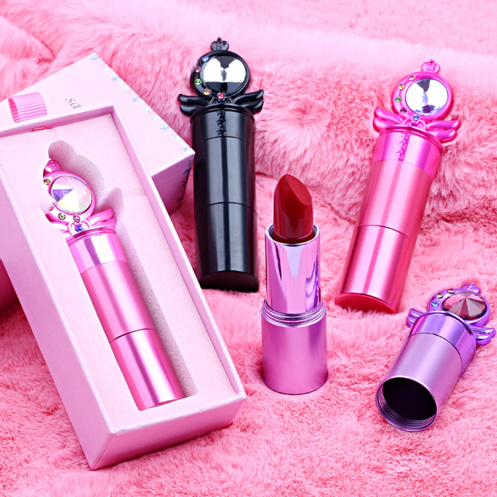 

Cardcaptor Sakura Lipstick Makeup Lips Sailor Moon Crystal Cosmetic Beauty Makeup Lip Stick Long Lasting Moisturizing Lipstick