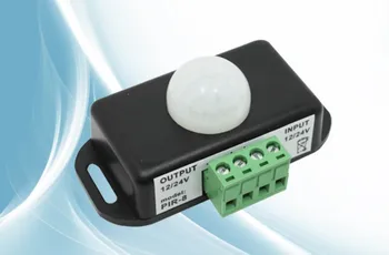 

IR Infrared Detector Light Switch Module for LED Strip Light Lamp DC 12V 24V 8A Automatic Adjust PIR Motion Sensor Switch4.12
