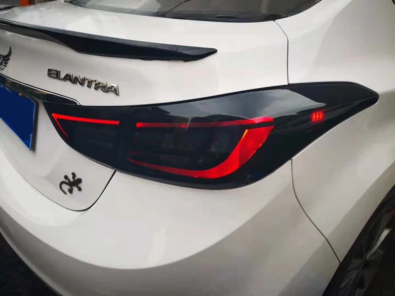 Светодиодный задний светильник в сборе для Hyundai Elantra задние лампы 2012 2017 фонарь