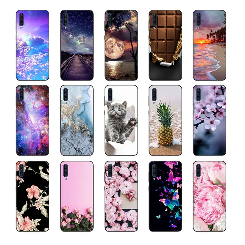 

For Bumper Huawei Honor 10 Lite Case Cover Black Soft Silicone Fundas Capa For Huawei P Smart 2019 Case POT-LX1 POT-LX3 6.2 inch