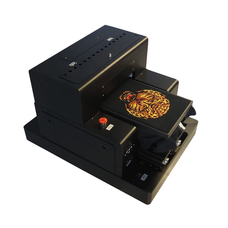  Factory Direct to Garment 6 color Automatic A3 size Garment Printer machine for t shirt Jeans sweat