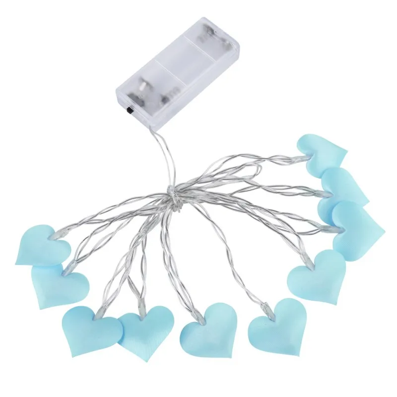 

LED Love Heart String Lights Battery Operated Fairy String Lights Christmas LED String Lights Birthday Party Wedding Decoration