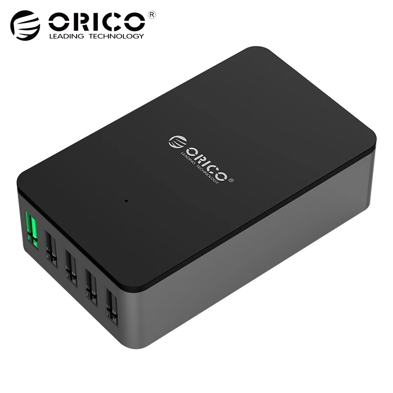 ORICO QSE 5U 5 Ports QC2 0 Quick Charger 5V2 4A 9V2A 12V1 5A font b
