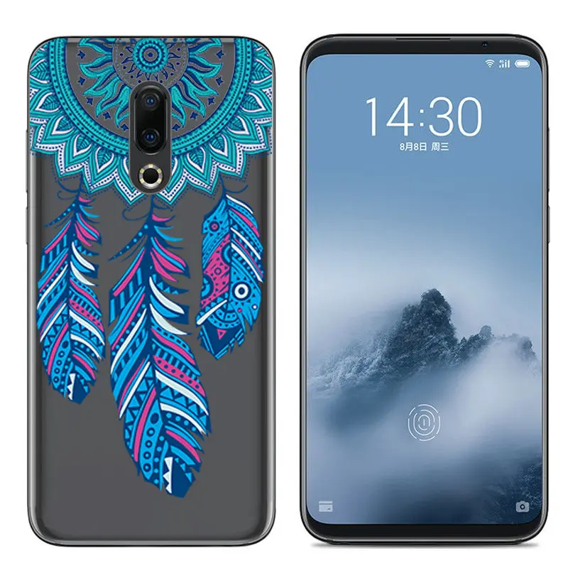 Case for Meizu 16 16X 16th 16 Plus Soft TPU Back Cover for Meizu M5 note M6 note M5C MX6 M6S Pro 6 Silicone Protective Fundas (4)