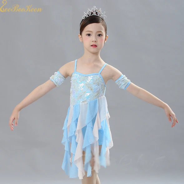 Child Latin dress for Girls latin dance Women Dancewear Ballet Leotards Adult Modern Costume Stage Performance Dance Dress | Тематическая