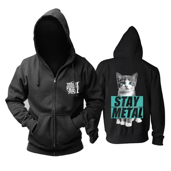

Bloodhoof MISS MAY I metal core band zipper HOODIE Asian Size