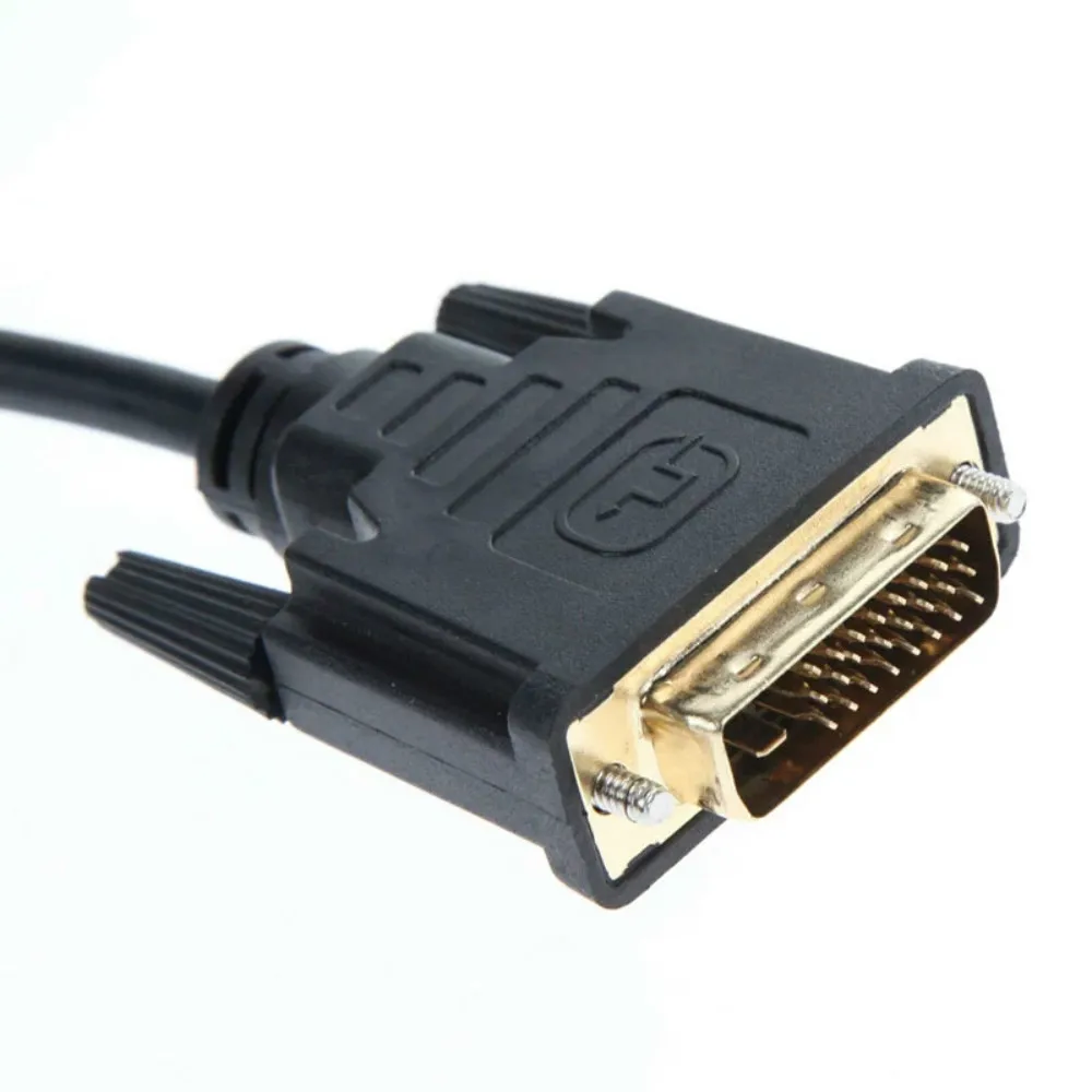 DVI-D 24+ 1 Мужской в HD 15 Pin VGA Женский Full HD 1080P конвертер адаптер для монитора ЖК-ПК дисплей карты