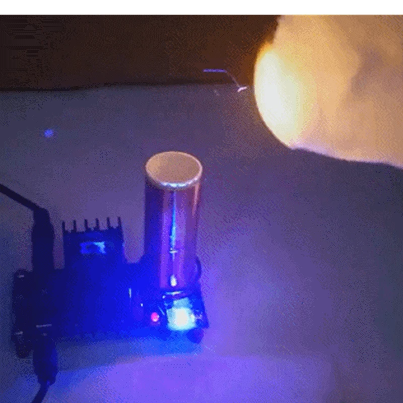 

Electronics DIY Kit 15V 15W Singing Tesla Coil Music Plasma Speaker Spark Zeusaphone Ignition Generator Field Musical Lightning