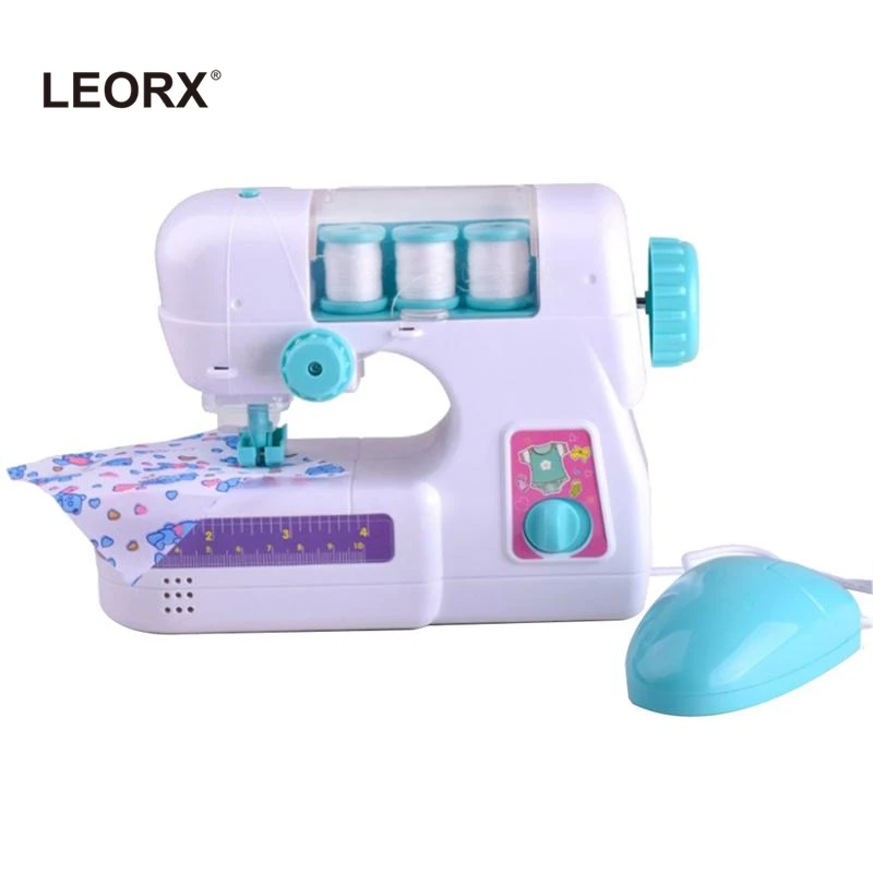 Kids Simulation Toy Cloth Sewing Machine Household Furniture Pretend