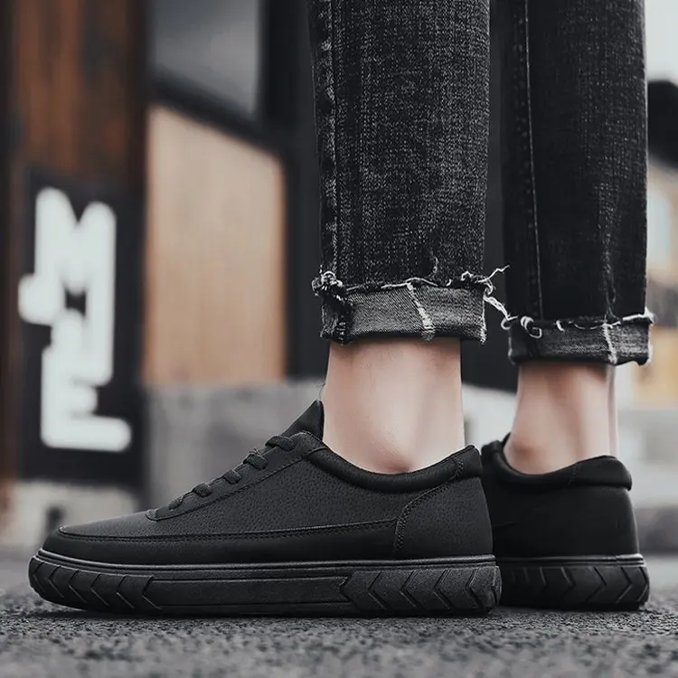 

2019 Promotion Men's Large Size Casual Shoes Suede Leather Lace-up Style Spring/autumn Fashion Flat Shoe for Man