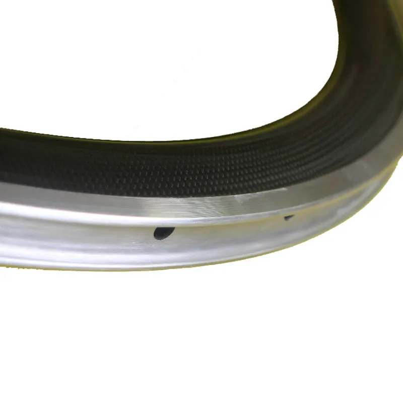 Cheap Carbon Wheels 700C Road Bike 38mm 50mm 60mm 80mm Depth 23mm Width Bicycle Bike Rims Aluminium Alloy Brake Ring Clincher 3K/UD 4