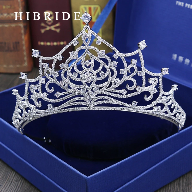 font b Luxurious b font font b Jewelry b font Cubic Zirconia Crown for Women