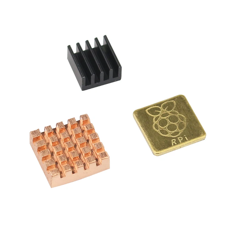 3 шт. набор радиаторов для охлаждения из меди и алюминия Raspberry Pi 2 Model B|pi 3|kit kitspi model b