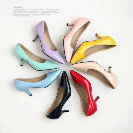 

2019 fashion high heels PU elegant ladies shoes non-slip wear-resistant wedding shoes best-selling stiletto outdoor sandals