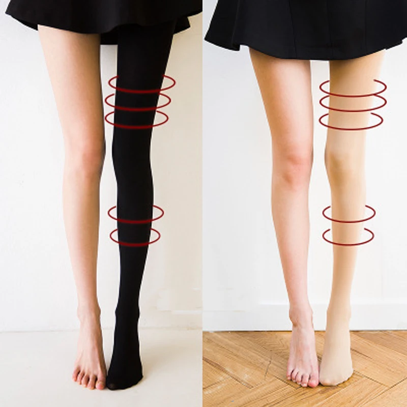 Ms. микро-давление колготки тело формирование одежда тонкие женские носки бедра живот дымоход Нейлоновые женские Компрессионные носки