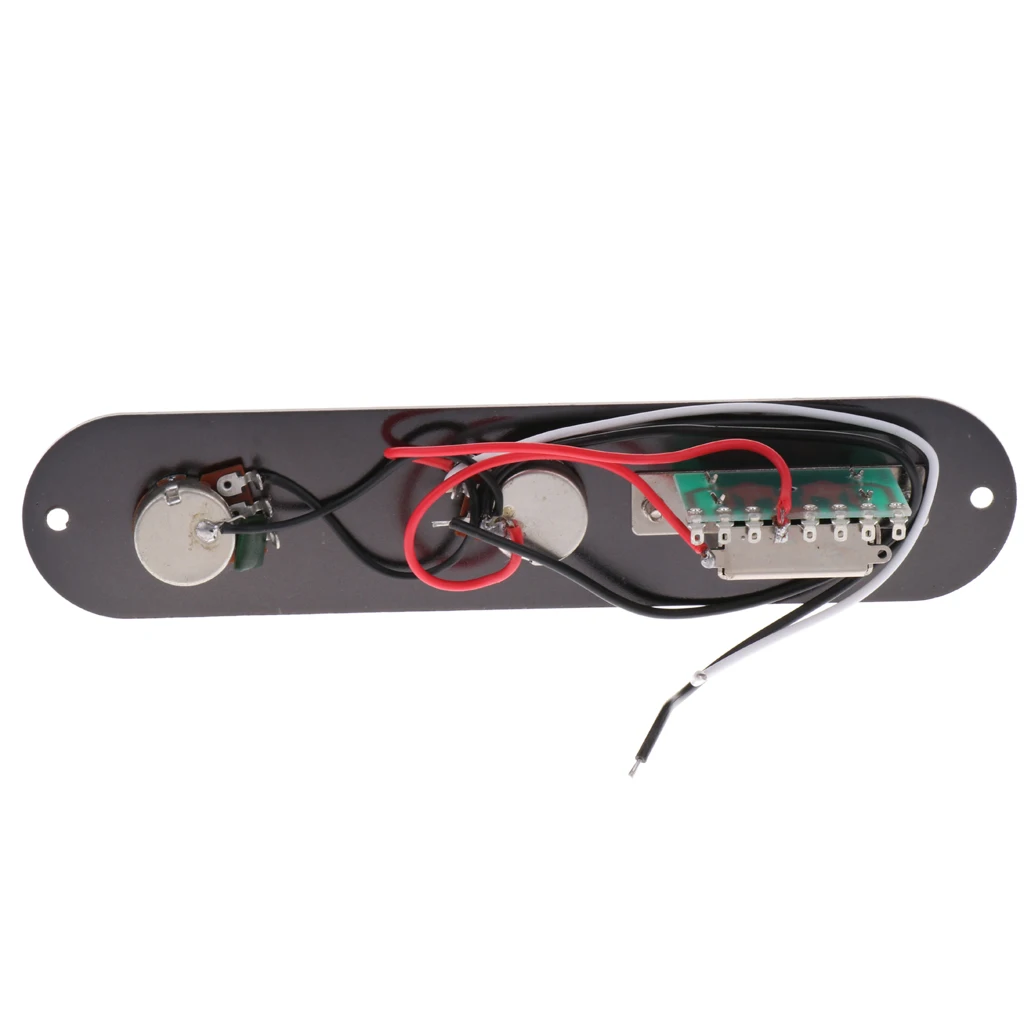 Guitar Prewired Loaded Control Plate 3 Way Toggle Switch For Telecaster Electric Guitar Parts Components
