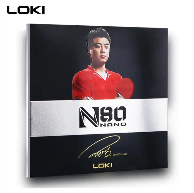 

ITTF Approved WANG HAO N80 40+ High density Sponge Speed Table Tennis Rubber/ Ping Pong Rubber