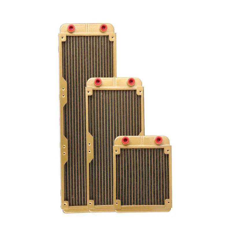 240mm 18 Tubes Aluminum Computer Water Cooling Radiator Heat Sink Part Exchanging CPU Heat Sink for Desktop Computer