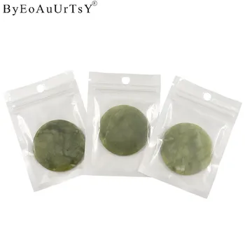

5 pcs Crystal Glass Pad Eyelash Glue Holder Lashes Adhesive Pallet Eyelashes Extensions Tool