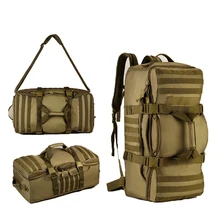 56-75L Mochila Grande Táctico Del Ejército Grande 3 Días Paquete de Asalto Molle Bug Out Bag Mochila Mochilas para Viajes Al Aire Libre 139