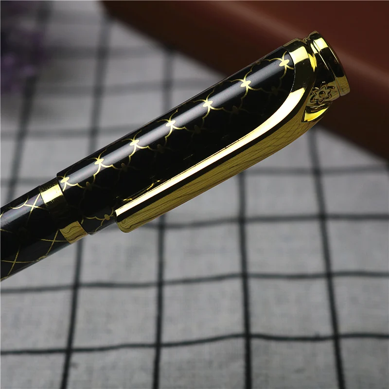 2 шт./лот, Черная гелевая ручка для школы, офиса, старшей, подарочная ручка, 0,7 мм, сменные принадлежности для письма