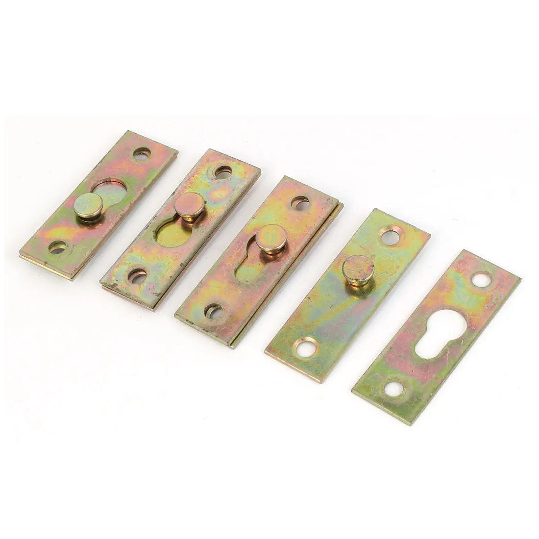 4Pcs Bed Rail Brackets Furniture Bed Rail Hook Plate Bracket Connector