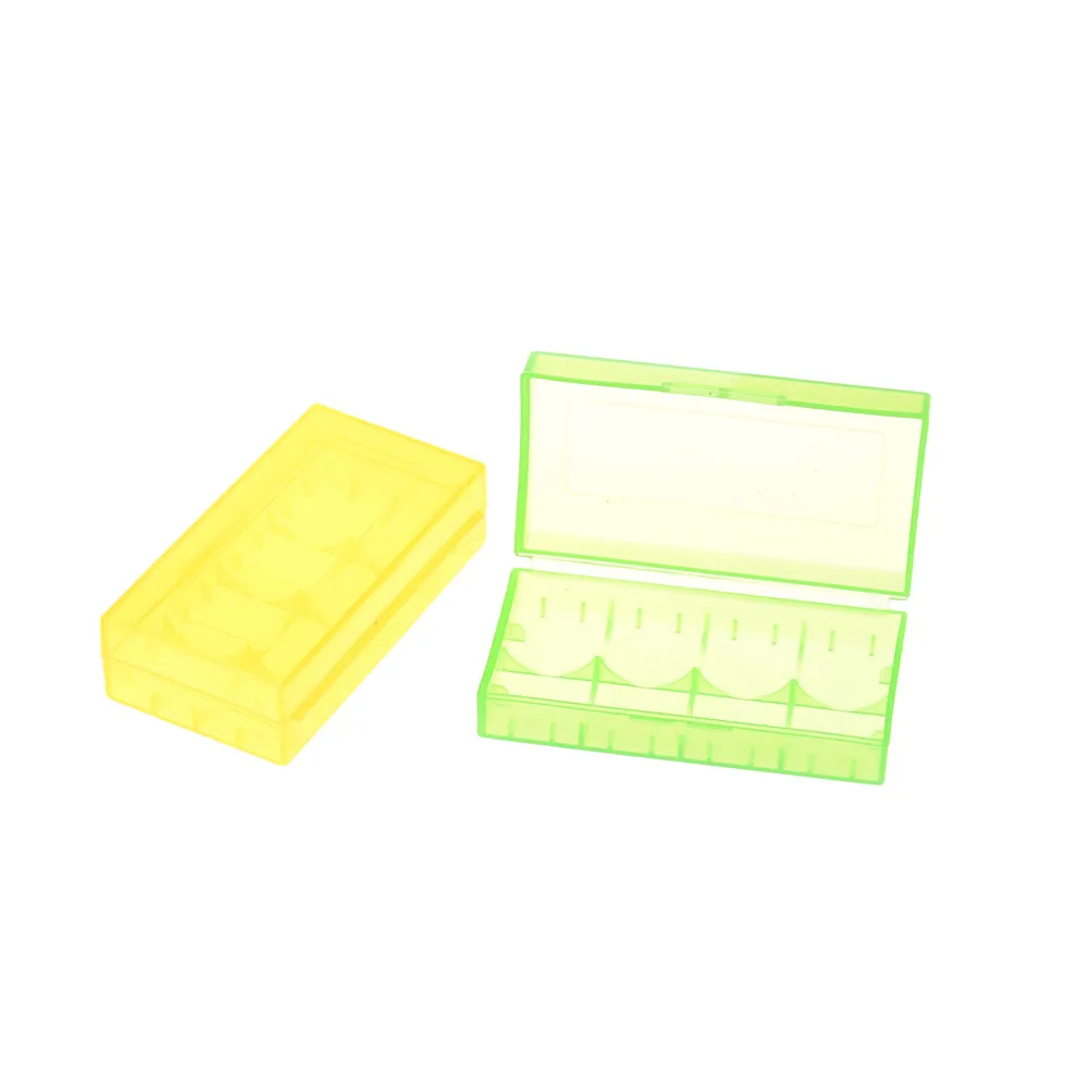 For 18650 CR123A 16340 Hard Plastic Transparent Battery Case Box Holder Storage 5pcs | Инструменты