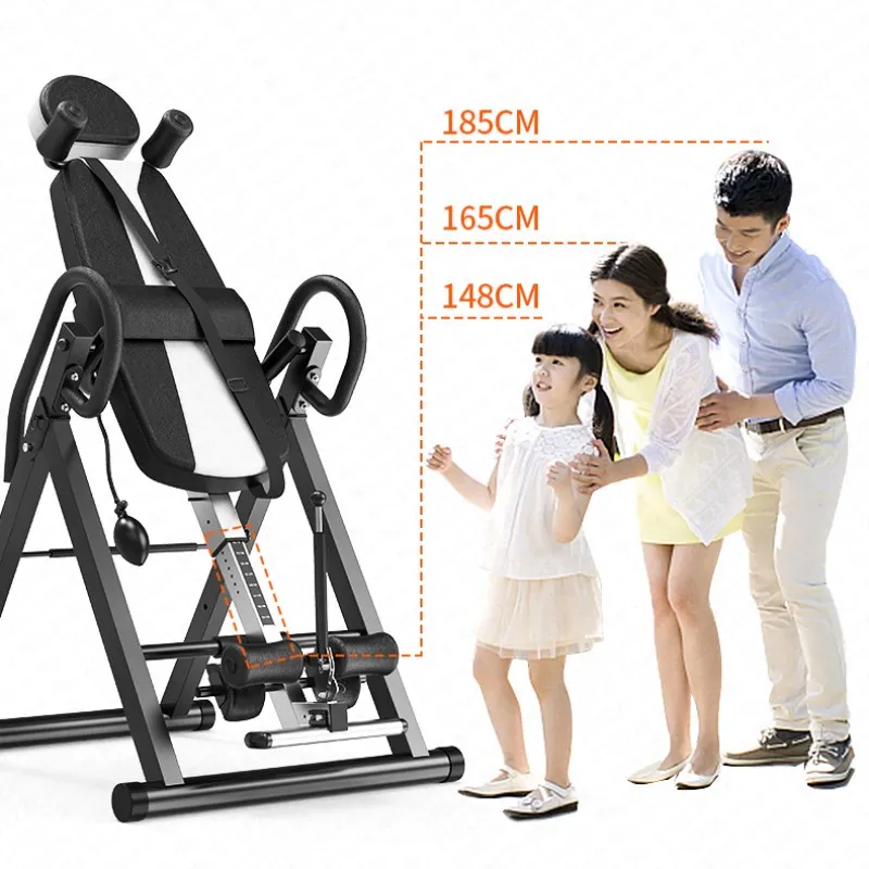 Складная маленькая перевернутая машина бытовая перевернутое устройство стол для инверсионной терапии с регулируемой подушкой безопасности поясная подушка
